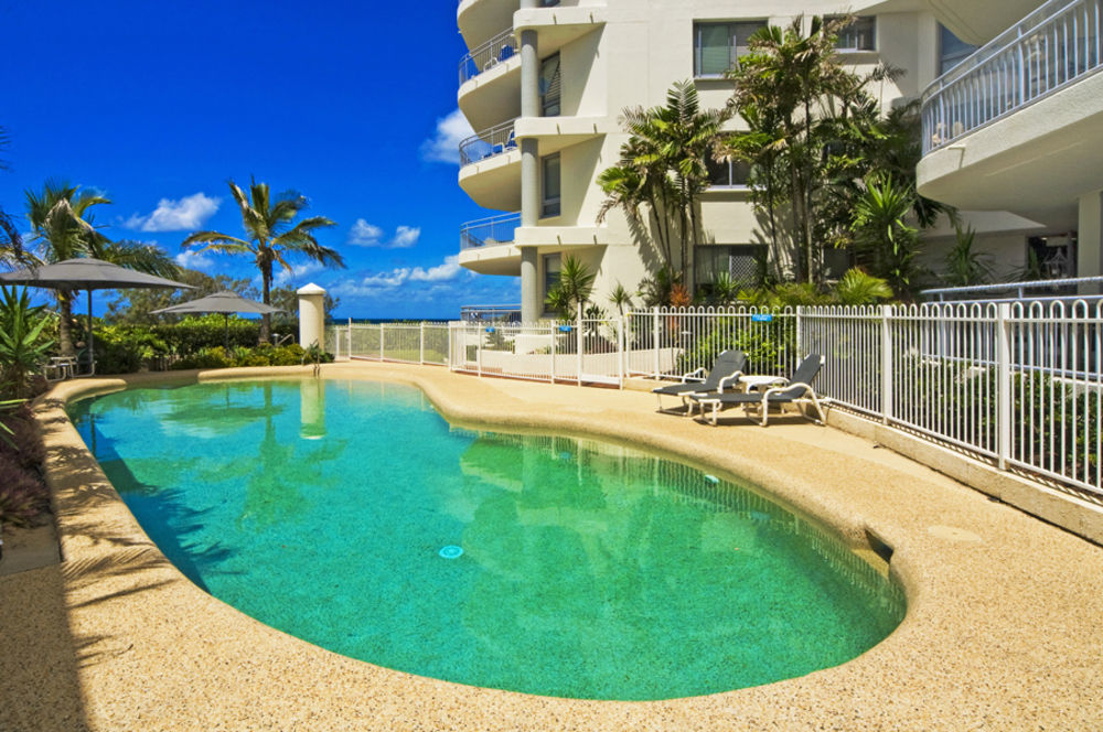 Oceanside Resort - Absolute Beachfront Apartments Guldkusten Exteriör bild