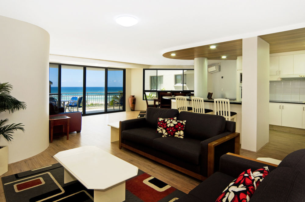 Oceanside Resort - Absolute Beachfront Apartments Guldkusten Exteriör bild