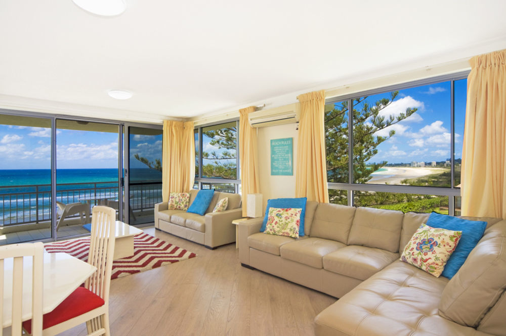 Oceanside Resort - Absolute Beachfront Apartments Guldkusten Exteriör bild